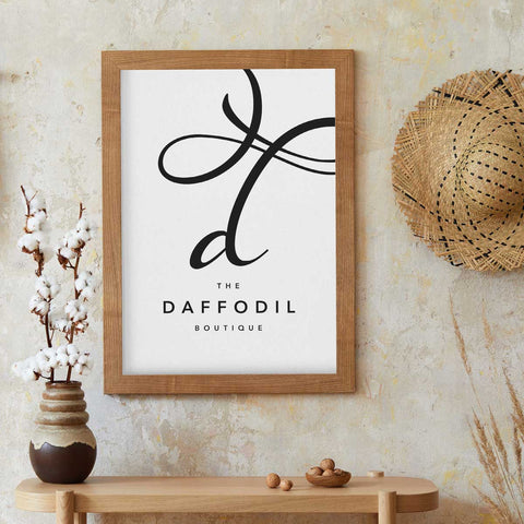 The Daffodil Boutique Sign Template Download