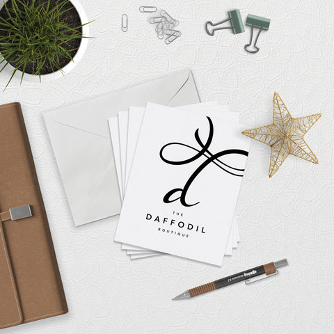 The Daffodil Boutique Note Cards Download