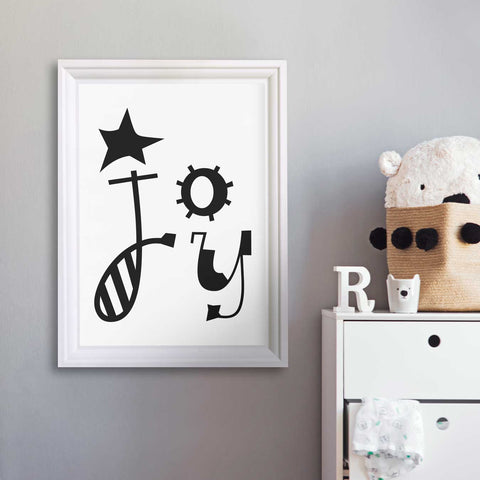 Joy Wall Art Download