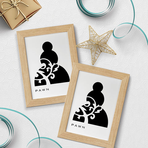 Pawn Chess Piece Postcard