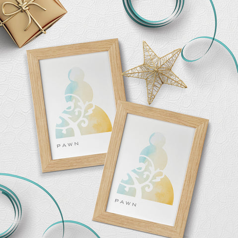 Pawn Chess Piece Postcard