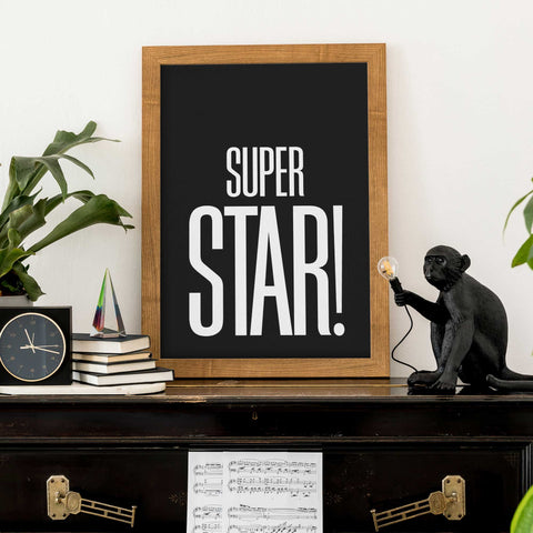 Superstar! Wall Art Download