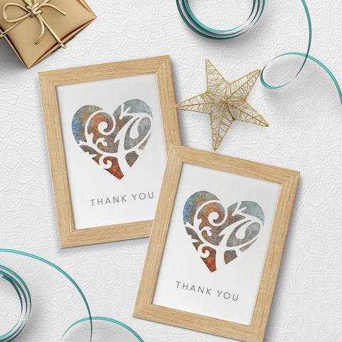 Growing Love Thank You Bag Stuffer, 5x7 Wall Art and Postcard Download