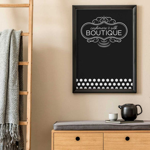 Cashmere & Silk Boutique Sign Download