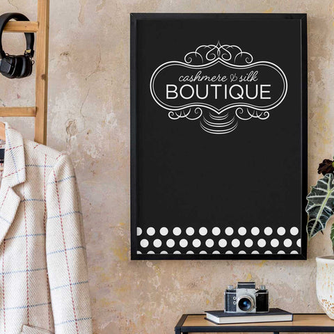 Cashmere & Silk Boutique Sign Download
