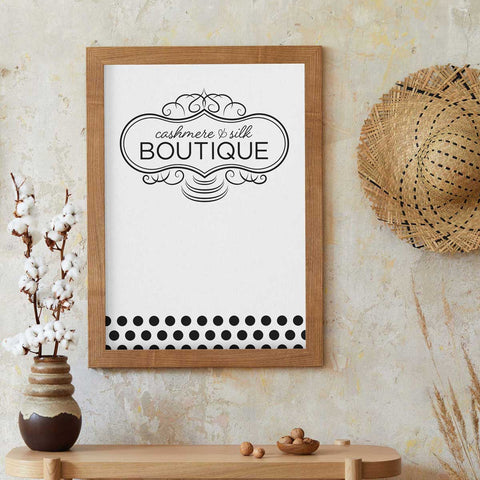Cashmere & Silk Boutique Sign Download