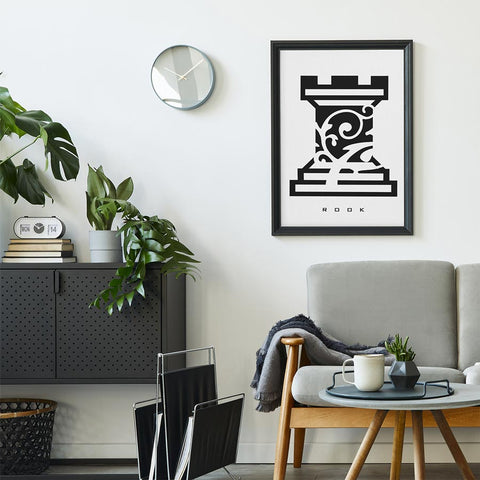 Rook Chess Piece Wall Art Download