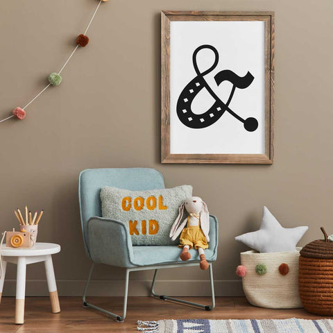 Ampersand Symbol Wall Art Download