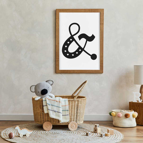 Ampersand Symbol Wall Art Download