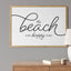 The Beach is My Happy Place Wall Art Download