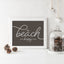 The Beach is My Happy Place Wall Art Download