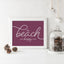 The Beach is My Happy Place Wall Art Download
