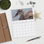 Duck Swimming Desk or Planner Calendar Download