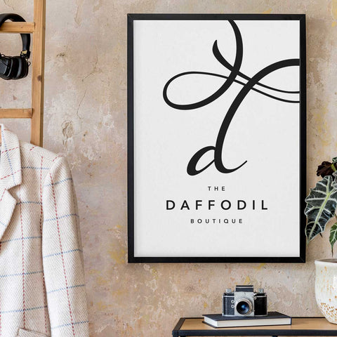 The Daffodil Boutique Sign Template Download