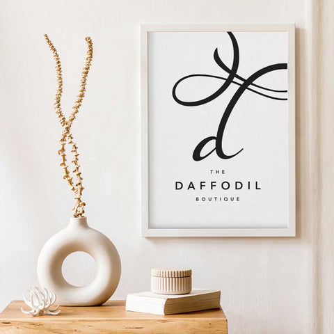 The Daffodil Boutique Sign Template Download