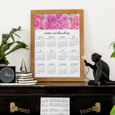 Floral (Top) 2026 Calendar Download