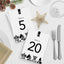 Game Night Table Numbers 1 to 20 Template Download