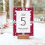 Christmas Holiday Table Numbers 1 to 20 Download
