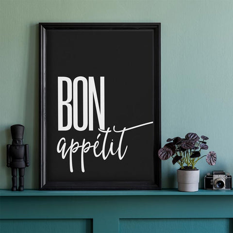 Bon Appétit Wall Art Download