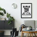 Rook Chess Piece Wall Art Download - Clay House Designs